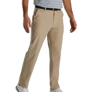FootJoy FJ Men’s Performance Golf Pants Athletic Fit Beige Size 36x29